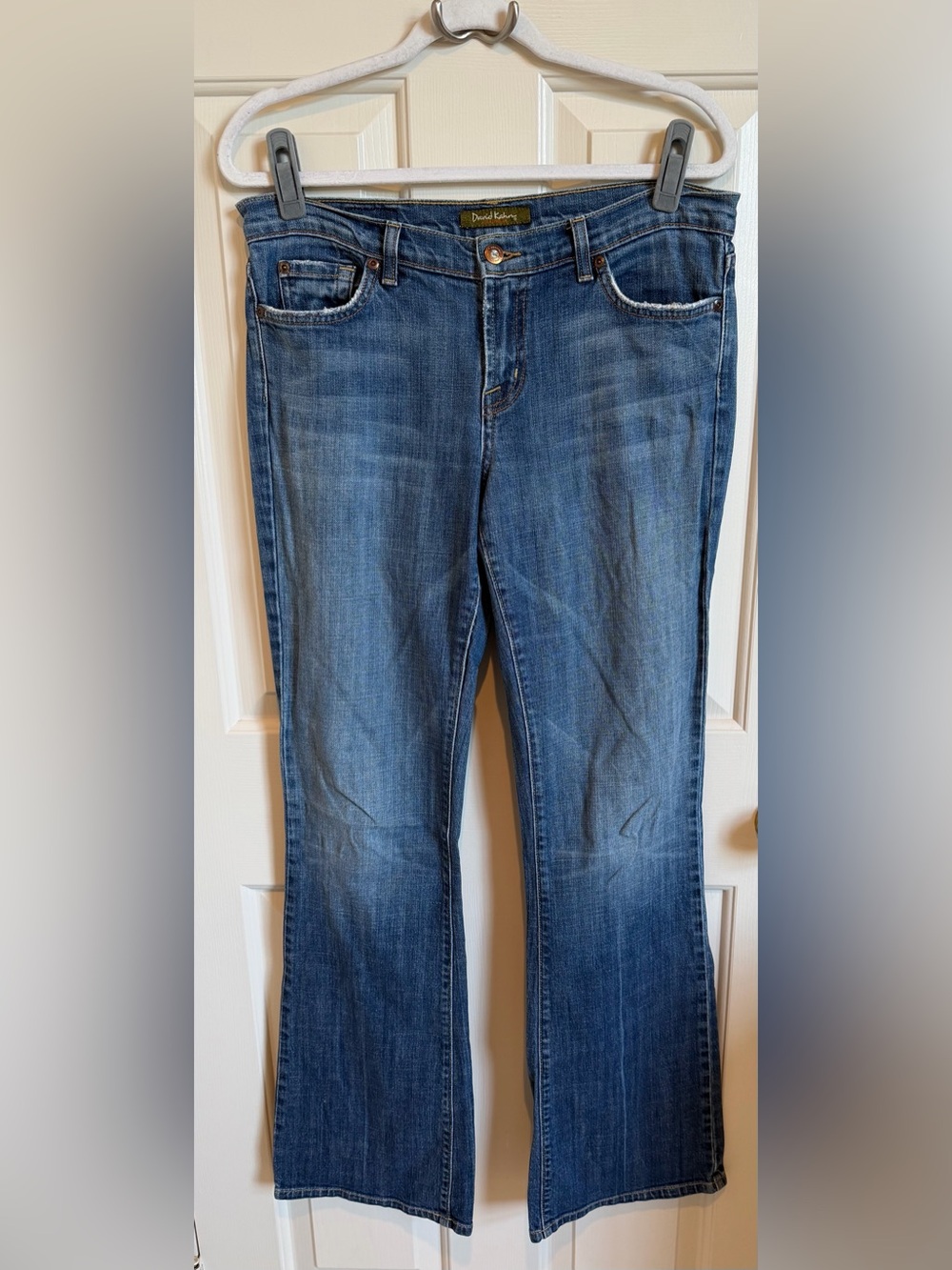 David Kahn Bootcut Denim. Very GUC Med Blue Size 30